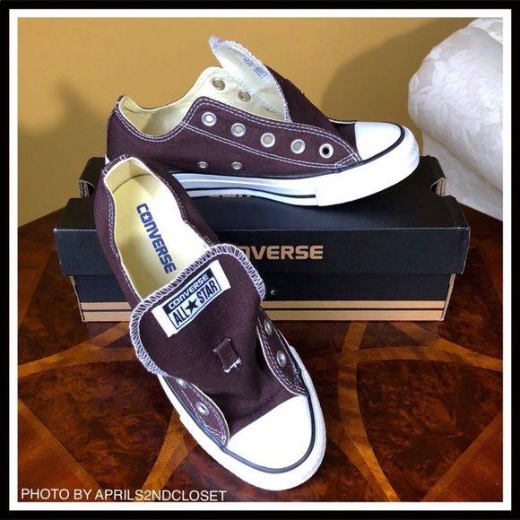 CONVERSE CHUCK TAYLOR LOW OX OXFORD SNEAKERS - Picture 3 of 8